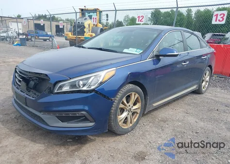 2017 Hyundai Sonata Limited from USA, damaged, VIN 5NPE34AF9HH482294